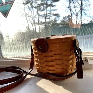 Handmade basket purse !